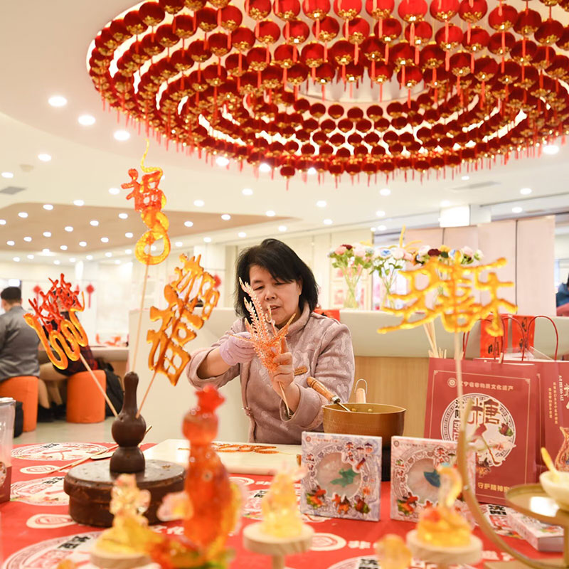 【省级非遗-李氏糖人】李凤艳老师